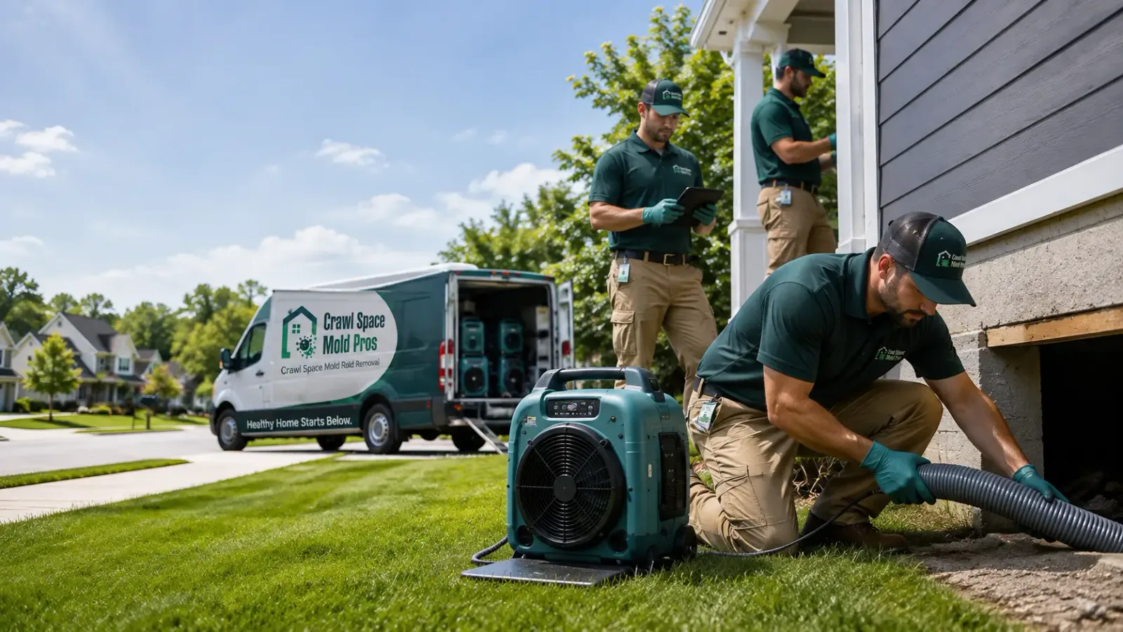 Crawl Space Mold Removal in Supply, NC